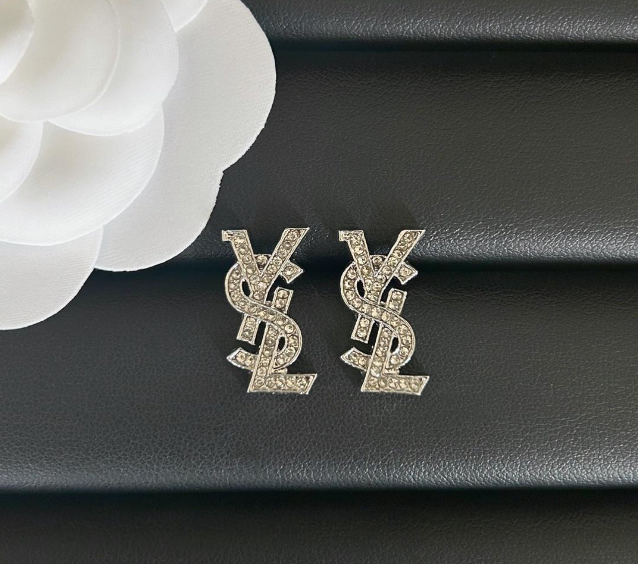 Crystal Glam Statement Studs